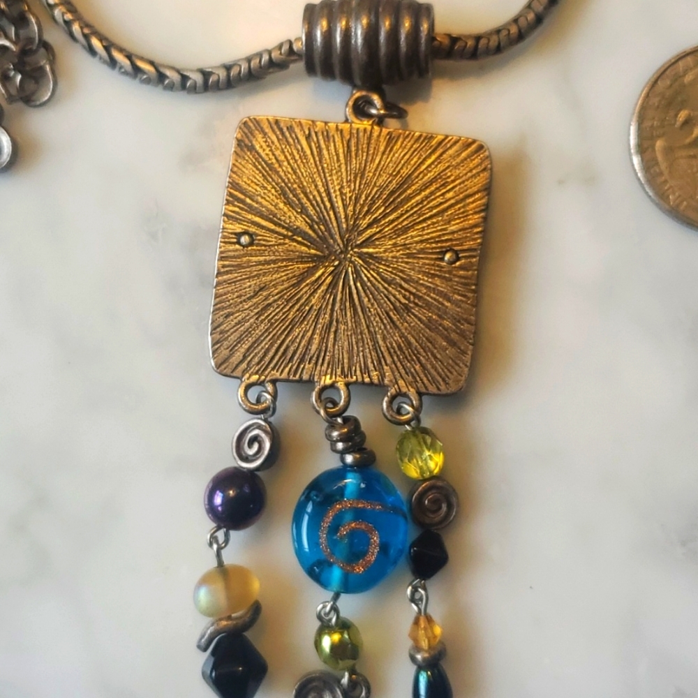 Chico's Vintage Artsy pendant necklace - Picture 6 of 7